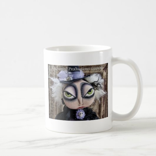 Halloween-Hexe-Tasse Kaffeetasse (Rechts)