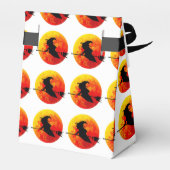 Halloween Hexe und der Blutmond Geschenkschachtel (Rückseite)