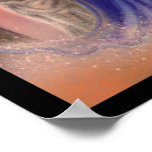 Halloween Hexe und Wolf von Renee Lavoie Poster (Ecke)