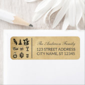 halloween Hexe Vintage Familienname (Insitu)