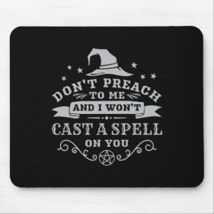 Halloween Hexe Wicca Hexenkraft Pagan Wiccan Wome Mousepad