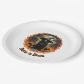 Halloween; Hexe; zu brennen Geboren; Jack; Papa Na Pappteller (Schrägansicht)