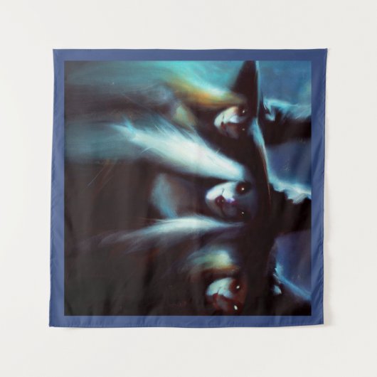 Halloween - Hexen 4 Wandteppich (Vorderseite (Horizontal))