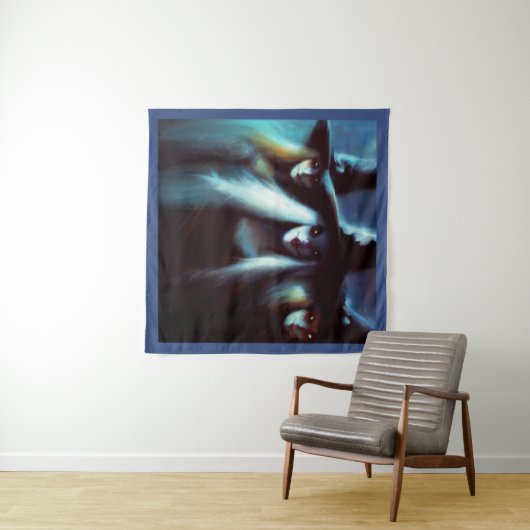 Halloween - Hexen 4 Wandteppich (Beispiel (Horizontal))