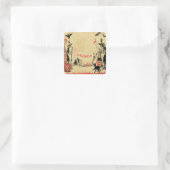 Halloween Hexen Aufkleber (Tasche)