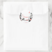 Halloween Hexen Aufkleber (Tasche)