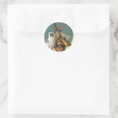 Halloween Hexen Aufkleber (Tasche)