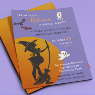 Halloween Hexen-Baby-Party-Geister-Fledermäuse-Ein