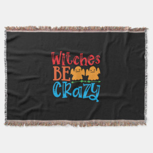 Halloween Hexen Be Crazy Geburtstag Decke