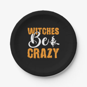 Halloween Hexen Be Crazy Geburtstag Pappteller