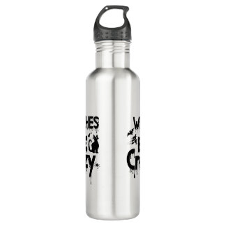 Halloween Hexen Be Crazy Scare Edelstahlflasche