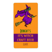 Halloween Hexen Bierbrauen (Vorne)