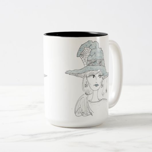 Halloween - Hexen Brew Coffee Tasse 2023 (VorderseiteRechts)