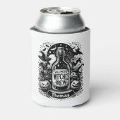 Halloween Hexen Brew Personalisiert Dosenkühler (Kanne Rückseite)