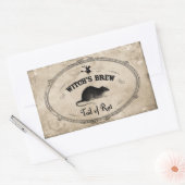 Halloween Hexen Brew-Zutat - Schwanz von Ratten Rechteckiger Aufkleber (Umschlag)