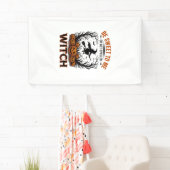 Halloween Hexen Design Sei Süß Oder Werde Verzaube Banner (Insitu)