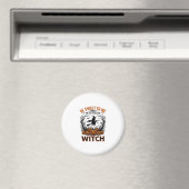 Halloween Hexen Design Sei Süß Oder Werde Verzaube Magnet (In Situ (Geschirrspüler))