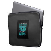 Halloween Hexen DNA-Test-Design Laptopschutzhülle (Vorderseite Links)