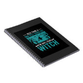 Halloween Hexen DNA-Test-Design Notizblock (Rechte Seite)