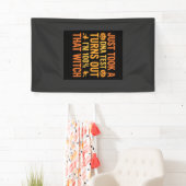 Halloween Hexen DNA-Test Lustiges Design Banner (Insitu)