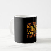 Halloween Hexen DNA-Test Lustiges Design Kaffeetasse (Vorderseite Links)
