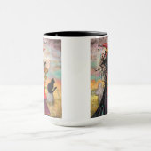 Halloween Hexen Fantasy Art Tasse (Zentrum)