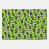 Halloween Hexen Geschenkpapier Set (Vorderseite 2)