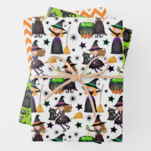 Halloween Hexen Geschenkpapier Set (Beispiel)