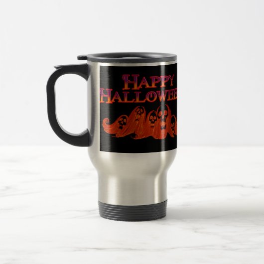 Halloween Hexen Happy Halloween Reisebecher (Links)