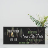 Halloween Hexen Hochzeit Speichern Sie die Datumsk Save The Date (Stehend Vorderseite)