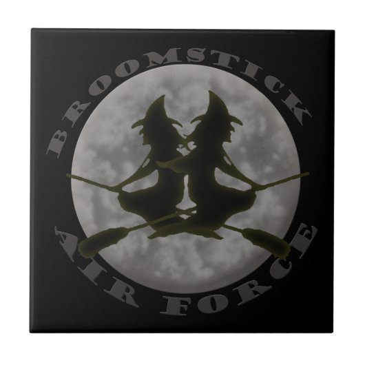 Halloween Hexen Kachel (Vorderseite)
