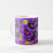 Halloween Hexen Kaffeetasse (Vorderseite Links)