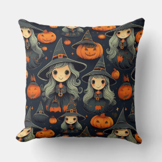 Halloween Hexen Kissen