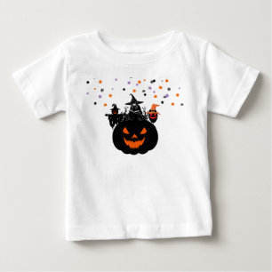 Halloween Hexen Kürbis Baby Shower T-shirt
