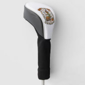 Halloween Hexen-Kürbis-Patch Humor Golf Headcover (angewinkelt)