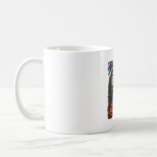 Halloween Hexen-Kürbisse Mondphasen_1 Kaffeetasse