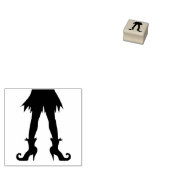 Halloween Hexen Legs Gummistempel (Stempel)