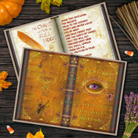 Halloween Hexen Magic Zauberbuch Spookes Party