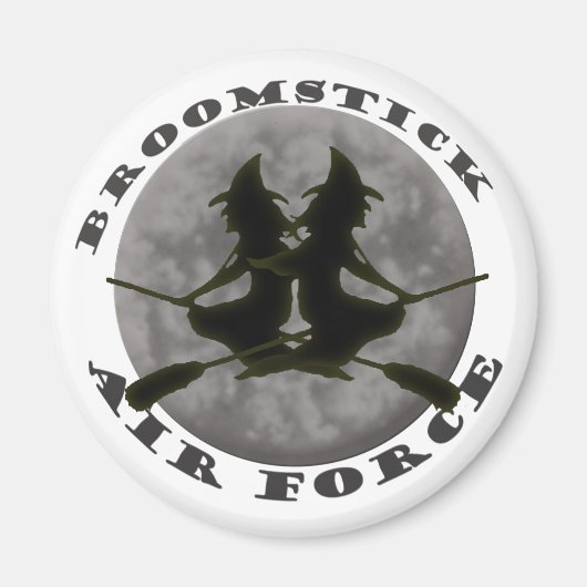 Halloween Hexen Magnet (Vorne)