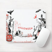 Halloween Hexen-Mauspad Mousepad (Mit Mouse)