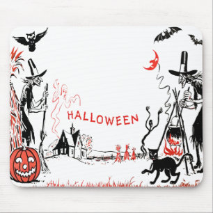 Halloween Hexen-Mauspad Mousepad