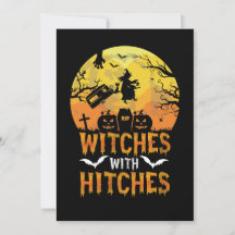 Halloween Hexen mit dem Hitches-Camping-Camper