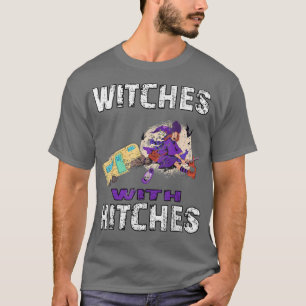 Halloween Hexen mit Hitches Halloween Outfit 41 T-Shirt