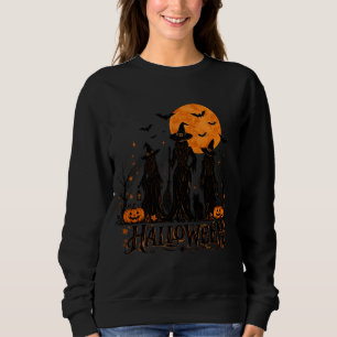Halloween Hexen Mond Gothic Sweatshirt