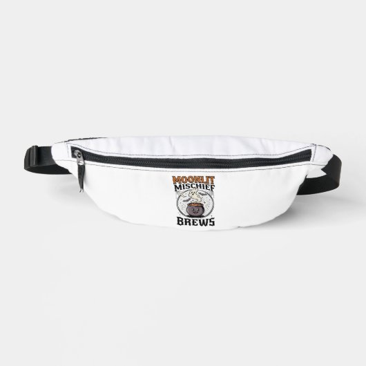 Halloween Hexen Mond Unfug Bauchtasche (Vorderseite)