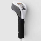 Halloween Hexen Mond Unfug Golf Headcover (angewinkelt)