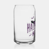 Halloween Hexen Night Glass - Lila scharf Dosenglas (Rechts)