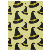 Halloween Hexen-Pattern-Zwischenablage Klemmbrett (Rückseite)