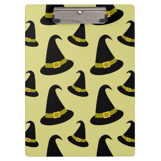 Halloween Hexen-Pattern-Zwischenablage Klemmbrett (Vorderseite)