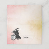 Halloween-Hexen-Platzkarten Platzkarte (Außenseite Aufgefaltet)